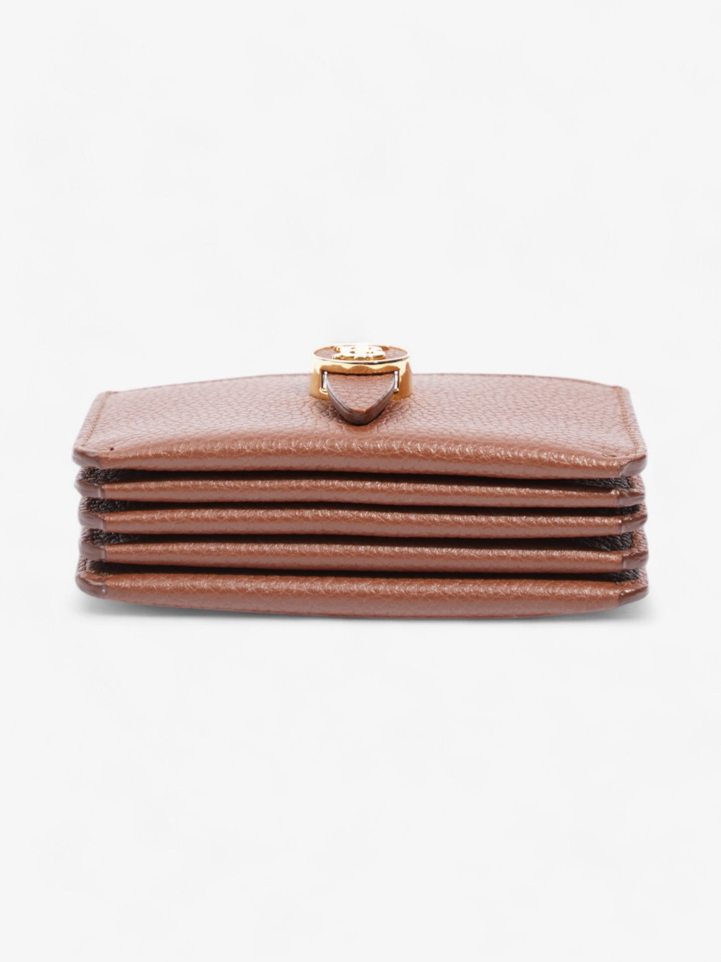 Burberry TB Fold Wallet Brown Leather