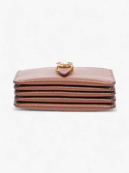 Burberry TB Fold Wallet Brown Leather