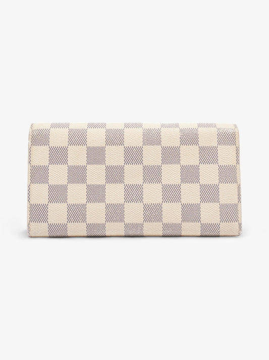 Louis Vuitton Sarah Wallet Damier Azur Coated Canvas