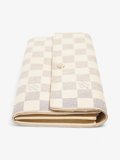 Louis Vuitton Sarah Wallet Damier Azur Coated Canvas
