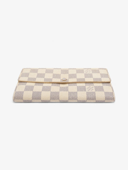 Louis Vuitton Sarah Wallet Damier Azur Coated Canvas
