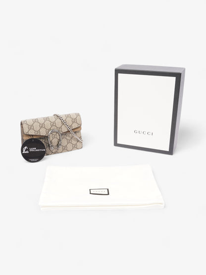 Gucci Dionysus Supreme Coated Canvas Super Mini