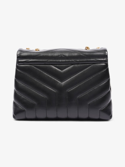 Saint Laurent Lou Lou Black Matelasse Leather Small