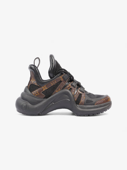 Louis Vuitton Archlight Sneakers Black / Brown Monogram Coated Canvas EU 37 UK 4