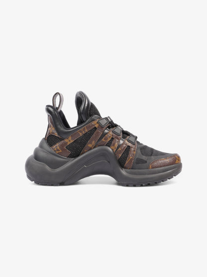 Louis Vuitton Archlight Sneakers Black / Brown Monogram Coated Canvas EU 37 UK 4