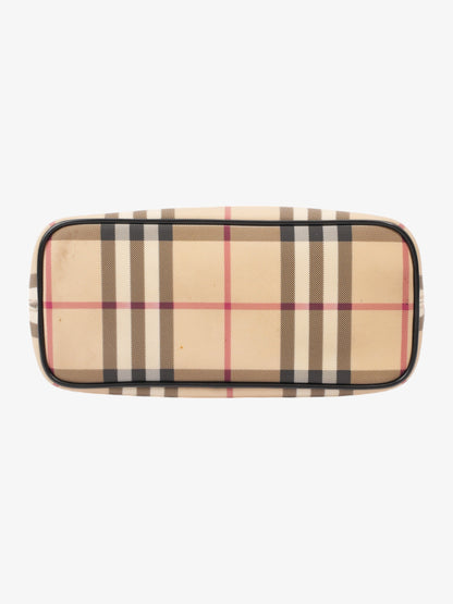 Burberry London Tote Nova Check Canvas