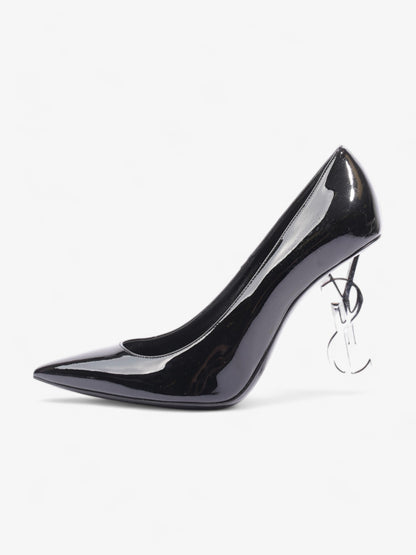 Saint Laurent Opyum Heels 110 Black Patent Leather EU 40.5 UK 7.5