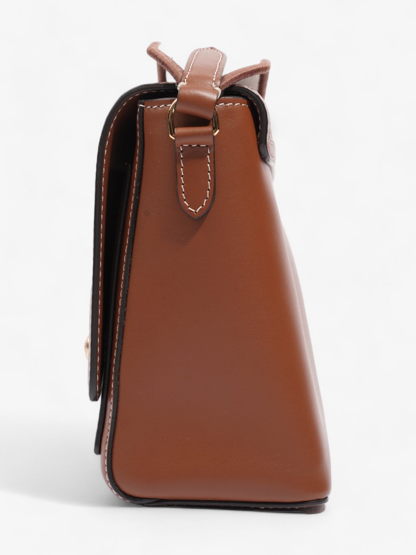Burberry Note Brown  Leather