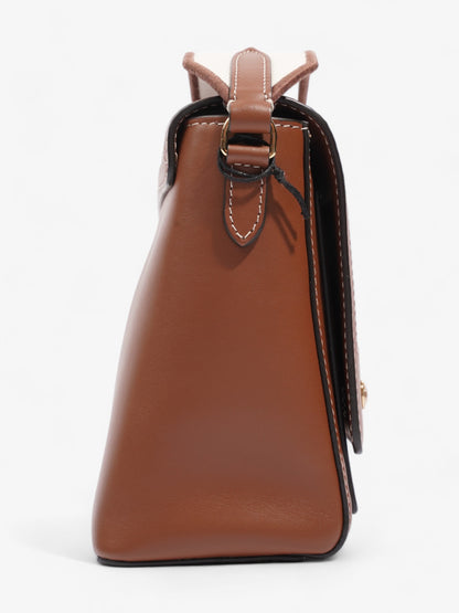 Burberry Note Brown  Leather