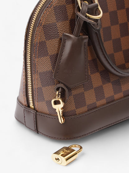 Louis Vuitton Alma Damier Ebene Coated Canvas BB