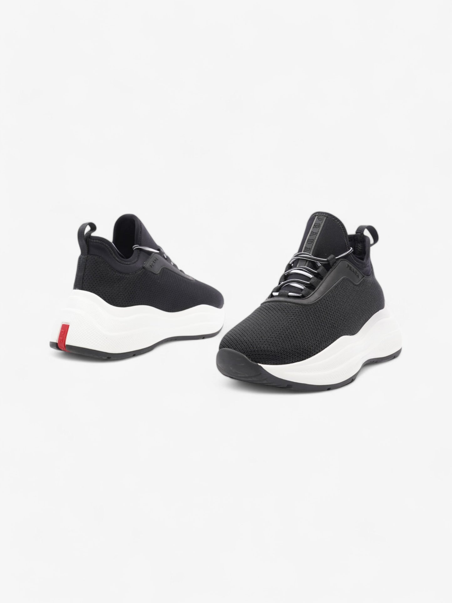 Prada Neoprene Sneakers Black Neoprene EU 37 UK 4