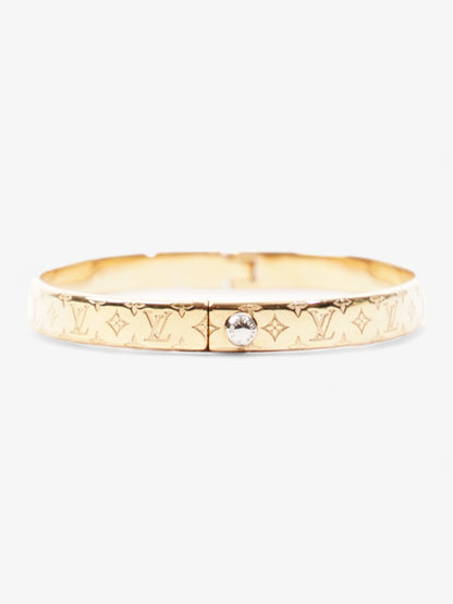 Louis Vuitton Nanogram Bracelet Gold Base Metal M