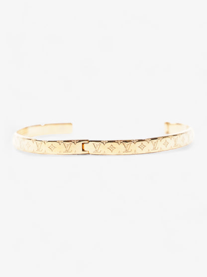 Louis Vuitton Nanogram Bracelet Gold Base Metal M
