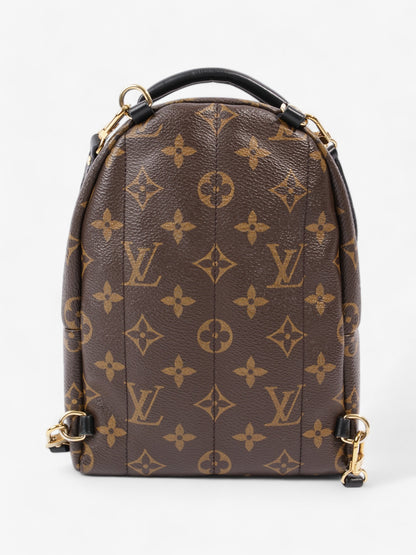 Louis Vuitton Palm Springs Monogram / Black Coated Canvas Mini