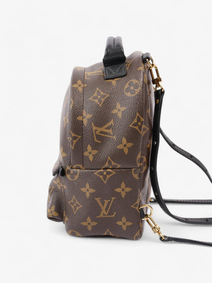 Louis Vuitton Palm Springs Monogram / Black Coated Canvas Mini