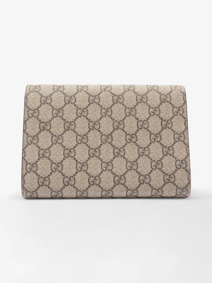 Gucci Dionysus Chain Wallet GG Supreme Coated Canvas