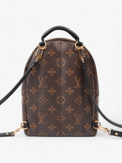 Louis Vuitton Palm Springs Monogram / Black Coated Canvas Mini