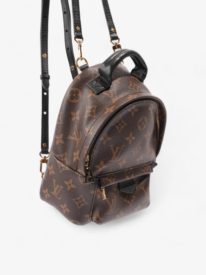 Louis Vuitton Palm Springs Monogram / Black Coated Canvas Mini