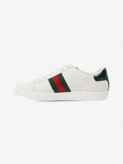 Gucci New Ace Bee Sneakers White  / Green / Red Leather EU 38 UK 5