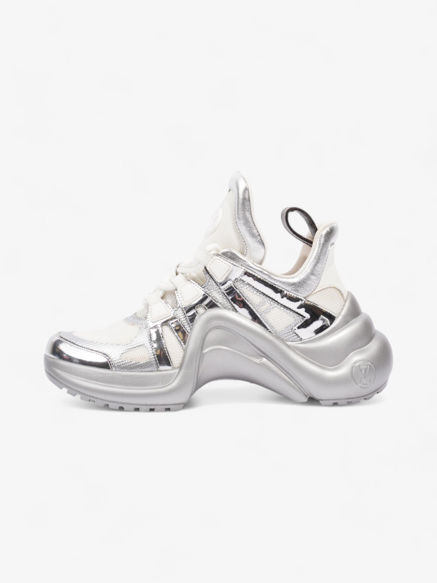 Louis Vuitton Archlight Silver / White Mesh EU 37 UK 4