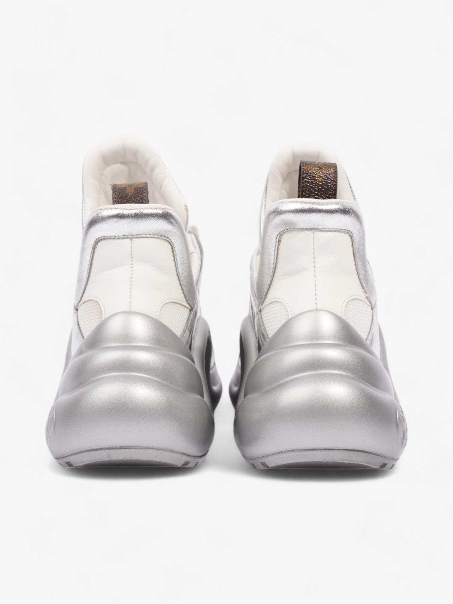 Louis Vuitton Archlight Silver / White Mesh EU 37 UK 4
