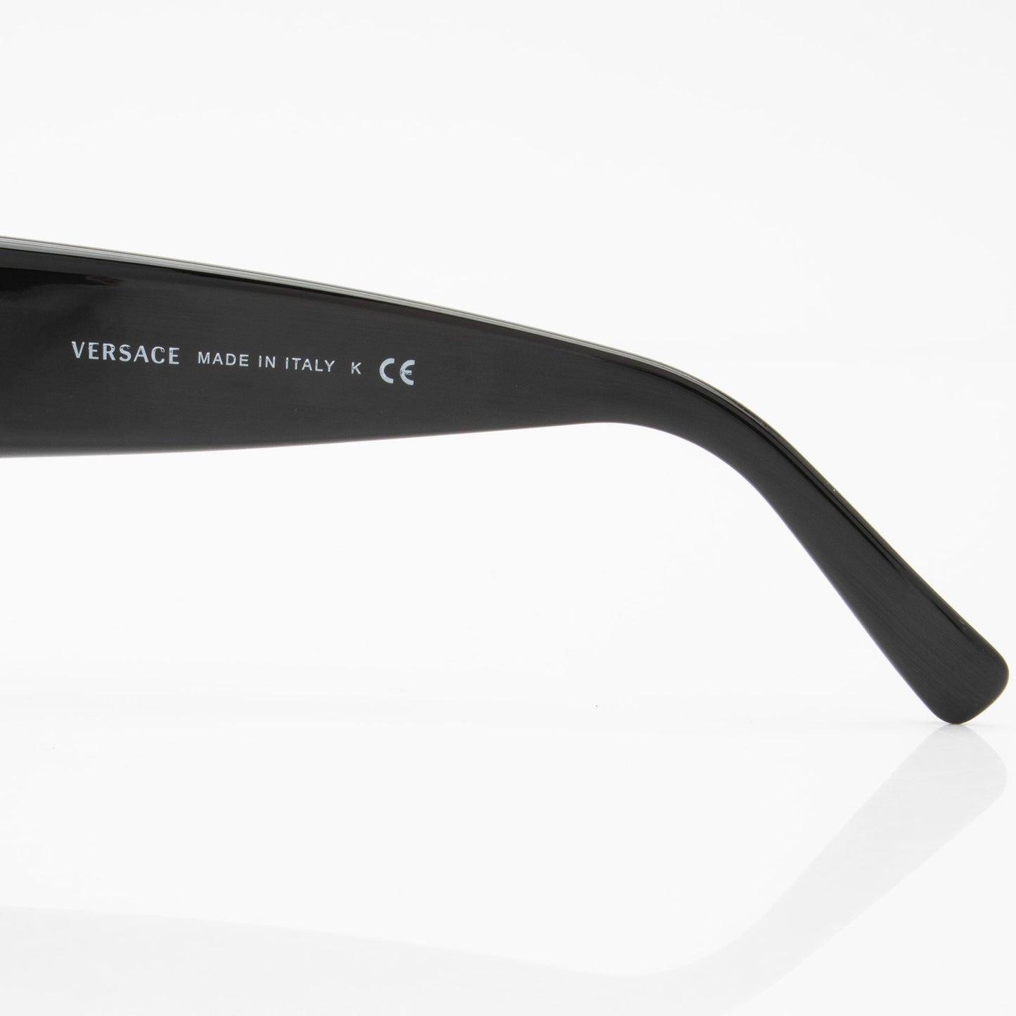 Versace Crystal Medusa Narrow Sunglasses (SHF-Bxpy1Y)