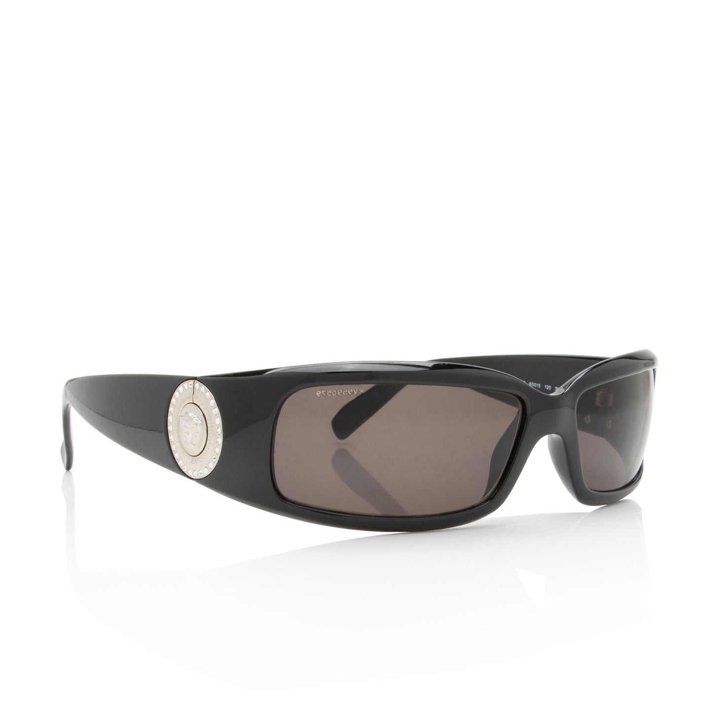 Versace Crystal Medusa Narrow Sunglasses (SHF-Bxpy1Y)