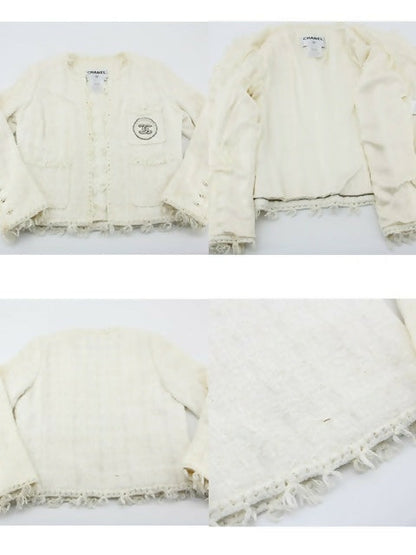 Chanel Vintage 2004 Cruise Ensemble Collarless Jacket