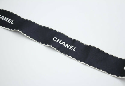 Chanel Vintage 1981-85 Silk Bow Long Ribbon Brooch