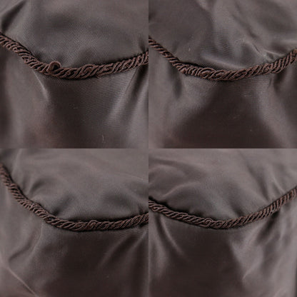 Prada Beads Logo Nylon Handbag