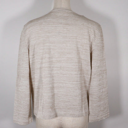 Chanel Logo Plate Cotton Cardigan P12872V00569
