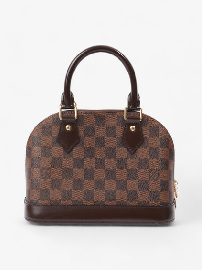 Louis Vuitton Alma Damier Ebene Coated Canvas BB