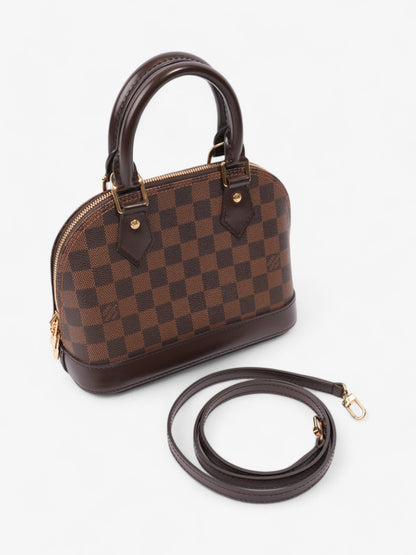Louis Vuitton Alma Damier Ebene Coated Canvas BB