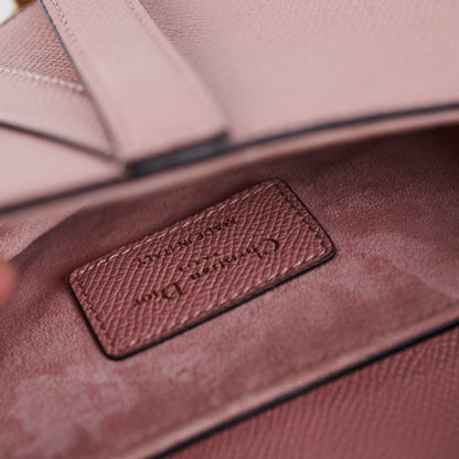 Christian Dior Mini Saddle Pink