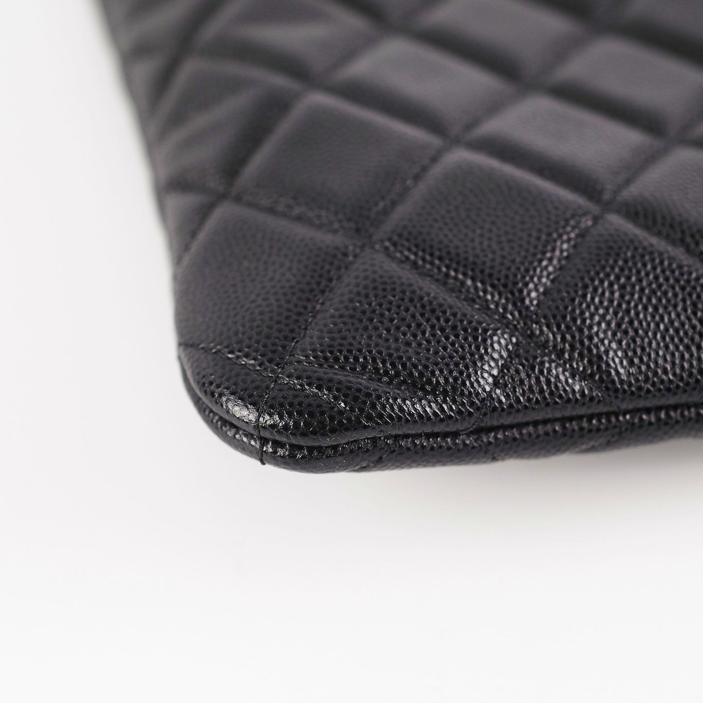 Chanel Medium Black Caviar O Case