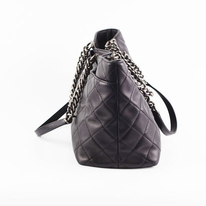 Chanel Boy Tote Bag Black