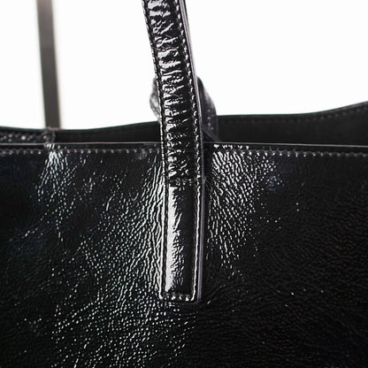 Saint Laurent Sinny Black Shopper Tote