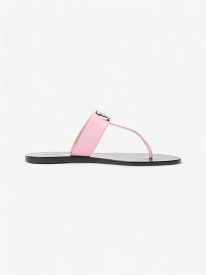 Gucci GG Marmont Sandals Pink Leather EU 38.5 UK 5.5