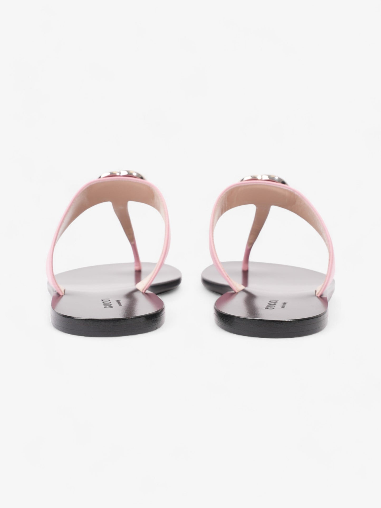 Gucci GG Marmont Sandals Pink Leather EU 38.5 UK 5.5