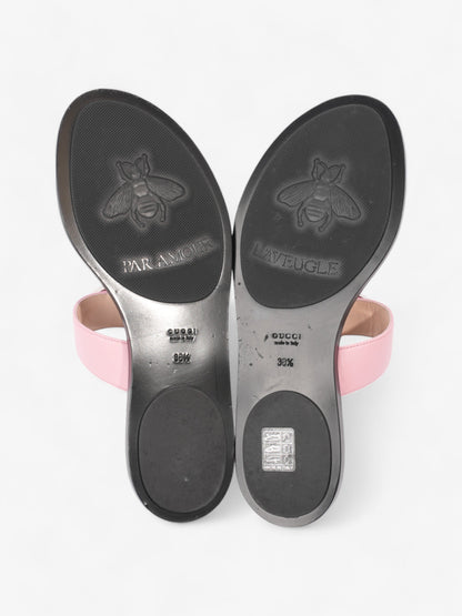 Gucci GG Marmont Sandals Pink Leather EU 38.5 UK 5.5