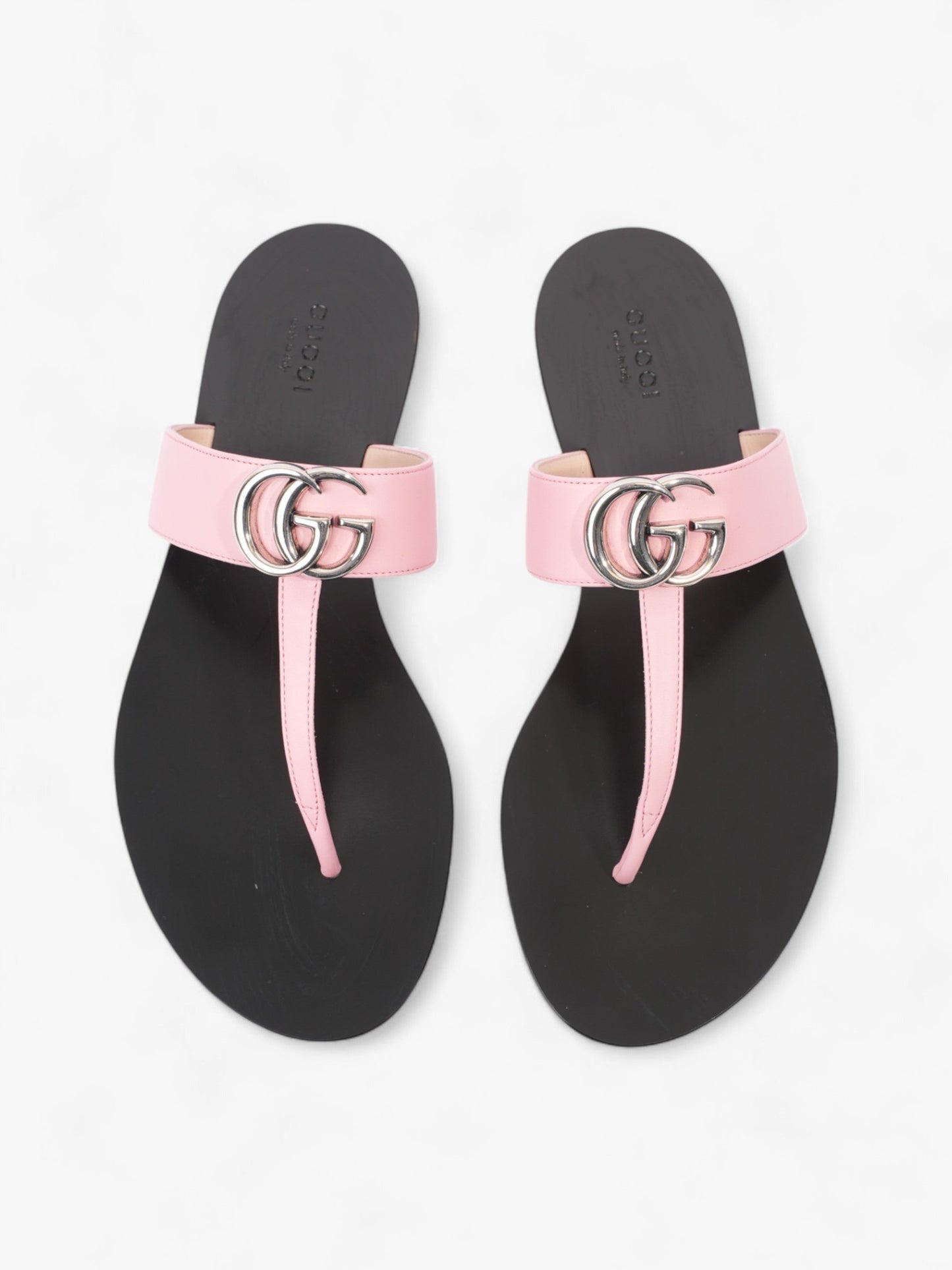 Gucci GG Marmont Sandals Pink Leather EU 38.5 UK 5.5