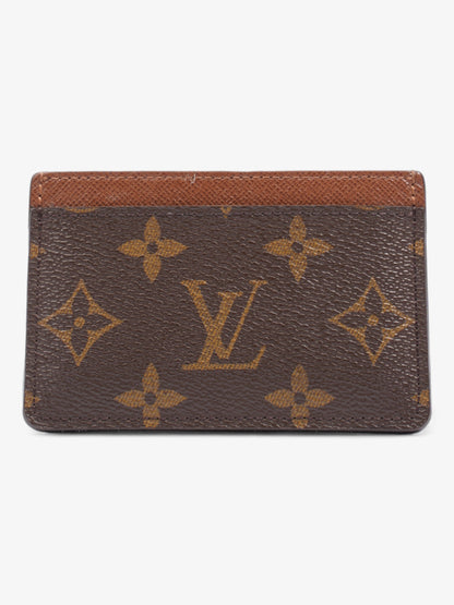 Louis Vuitton Porte Cartes Monogram Coated Canvas