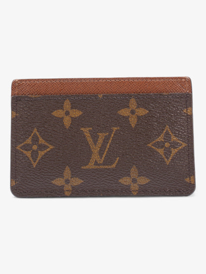 Louis Vuitton Porte Cartes Monogram Coated Canvas