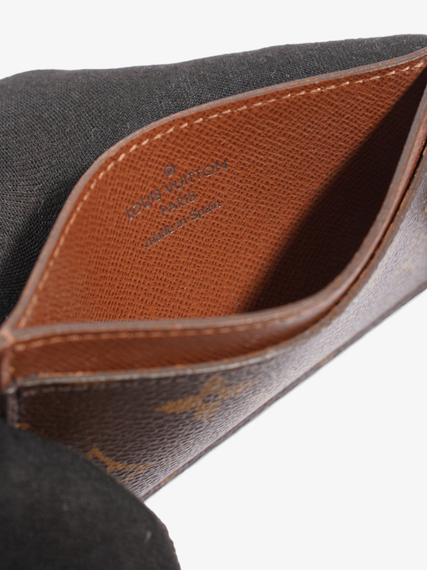Louis Vuitton Porte Cartes Monogram Coated Canvas