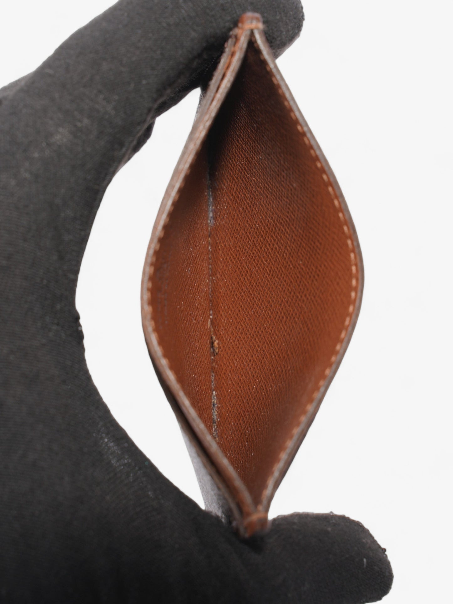Louis Vuitton Porte Cartes Monogram Coated Canvas