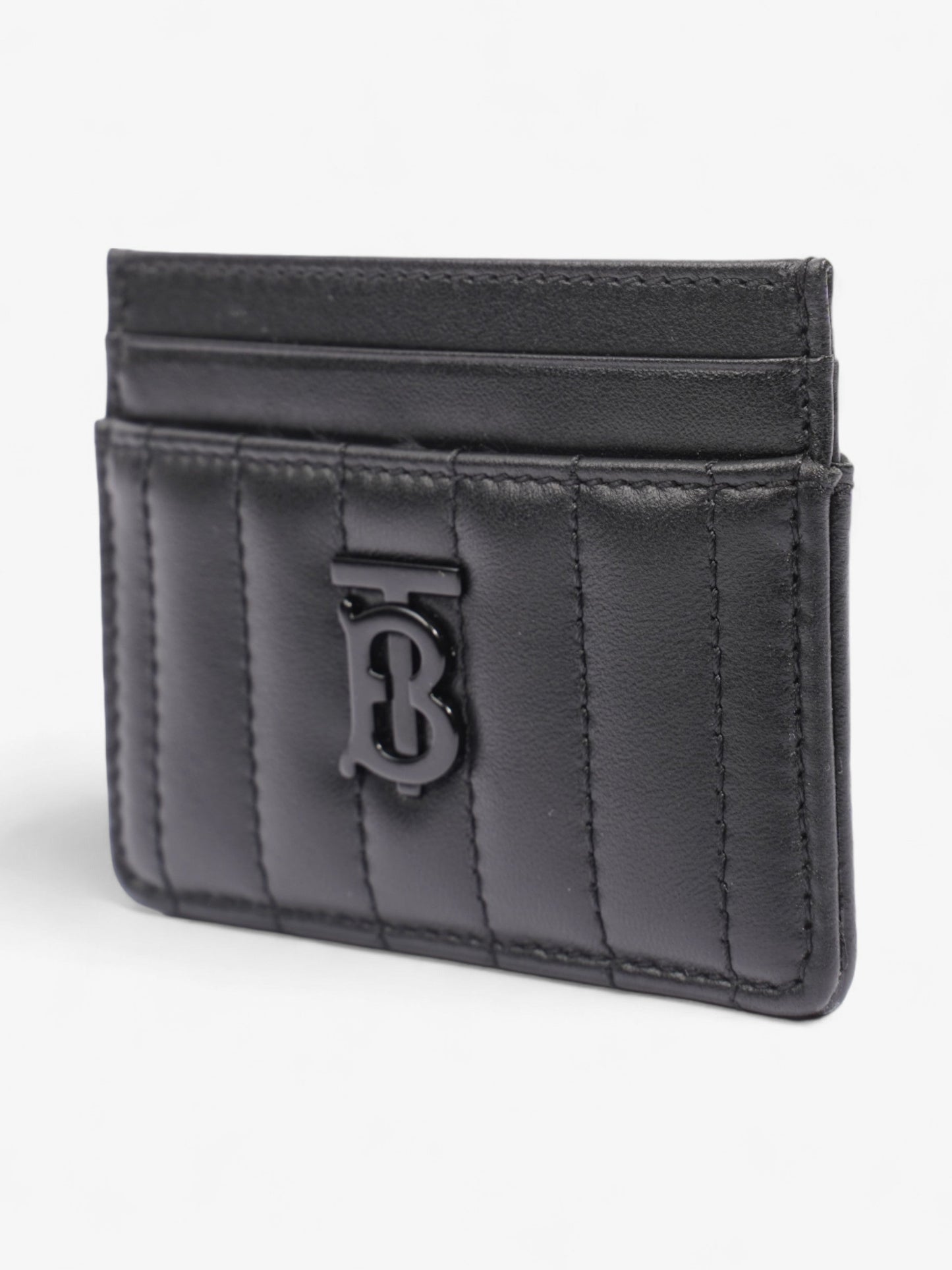 Burberry Lola Card Holder Black Leather
