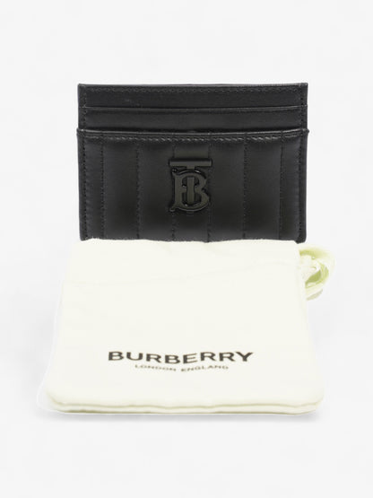 Burberry Lola Card Holder Black Leather