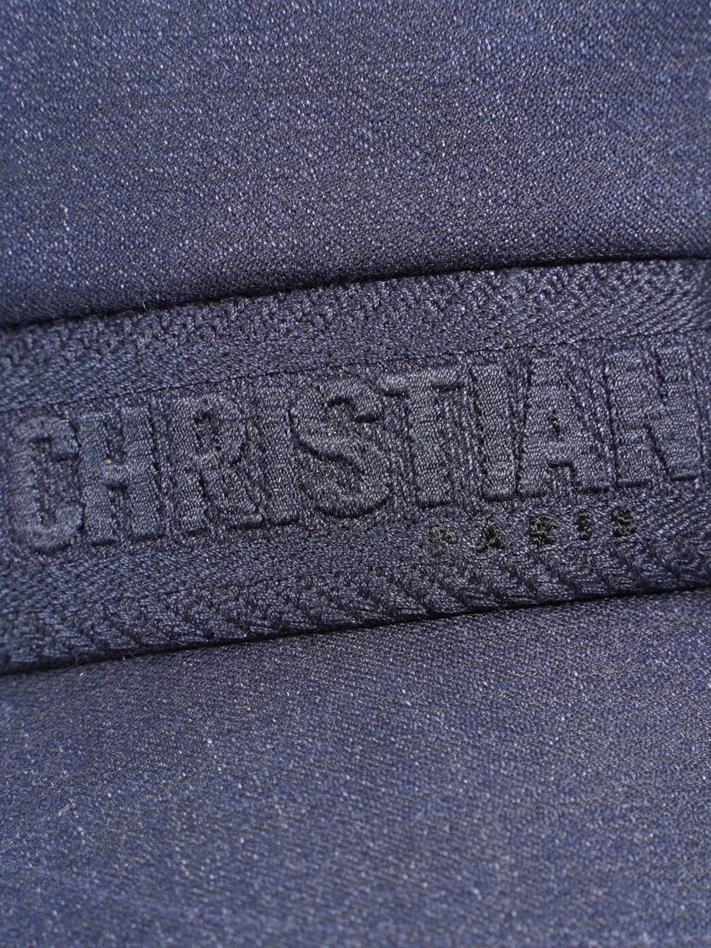 Christian Dior DiorTravel Cap  Navy Blue Cotton 58
