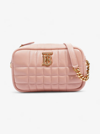 Burberry Lola Camera Bag Dusty Pink Leather Mini