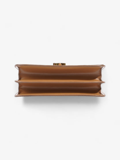 Burberry TB Logo Bag Tan Leather
